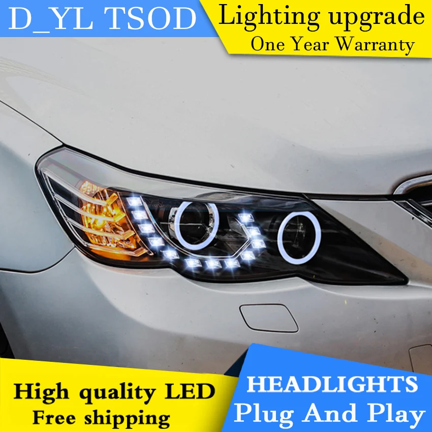 Car Styling Headlights for Toyota Reiz 2010-2013 LED Headlight Head Lamp Daytime Running Light DRL Bi-Xenon HID | Автомобили и