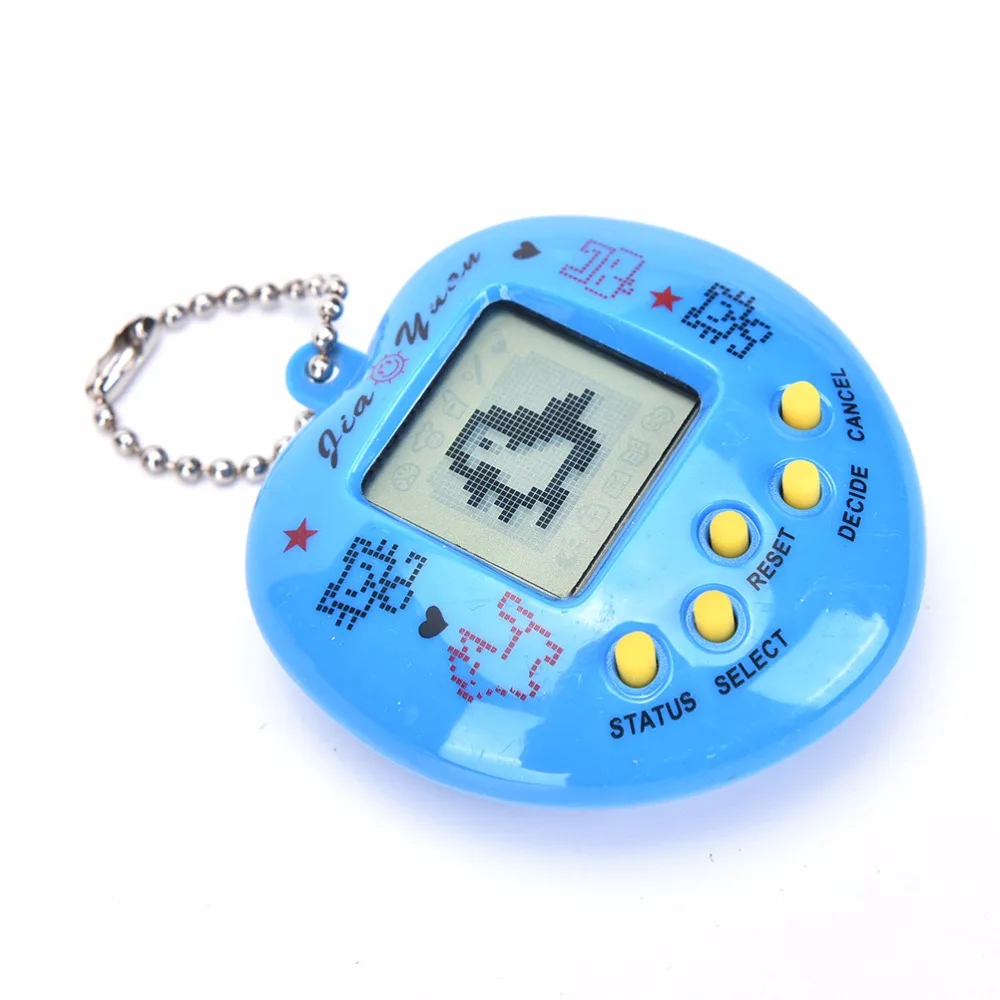 1 шт. случайным мини электронная игра животное машина tamagochi 168 ПЭТ в 1 обучения Образование Игрушечные лошадки для детей Игрушечные лошадки