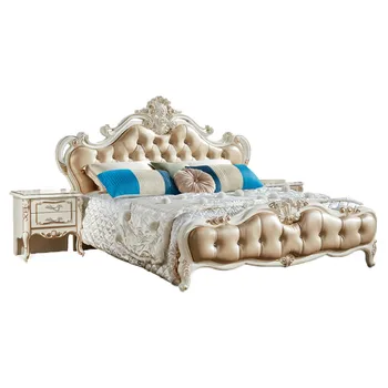 

Classical style king size luxury bed room furniture bedroom set