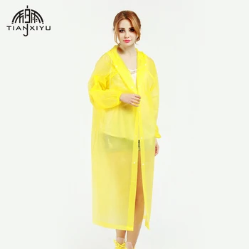 

3 Pcs Universal Transparent Women Raincoat Rain Cover for Men Camping Waterproof Rainwear Impermeable Suit for Fishing Rain Coat