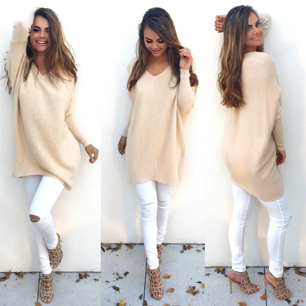 

sueter mujer invierno 2019 sweater women Sexy Casual Long Sleeve Jumper Sweaters feminine Coat swetry damskie