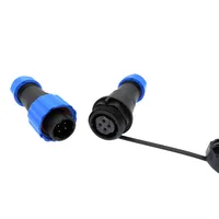 Waterproof connector SP16 IP68 cable connector plug & socket Male and Female 2 3 4 5 6 7 8 9 Pin - Image 6