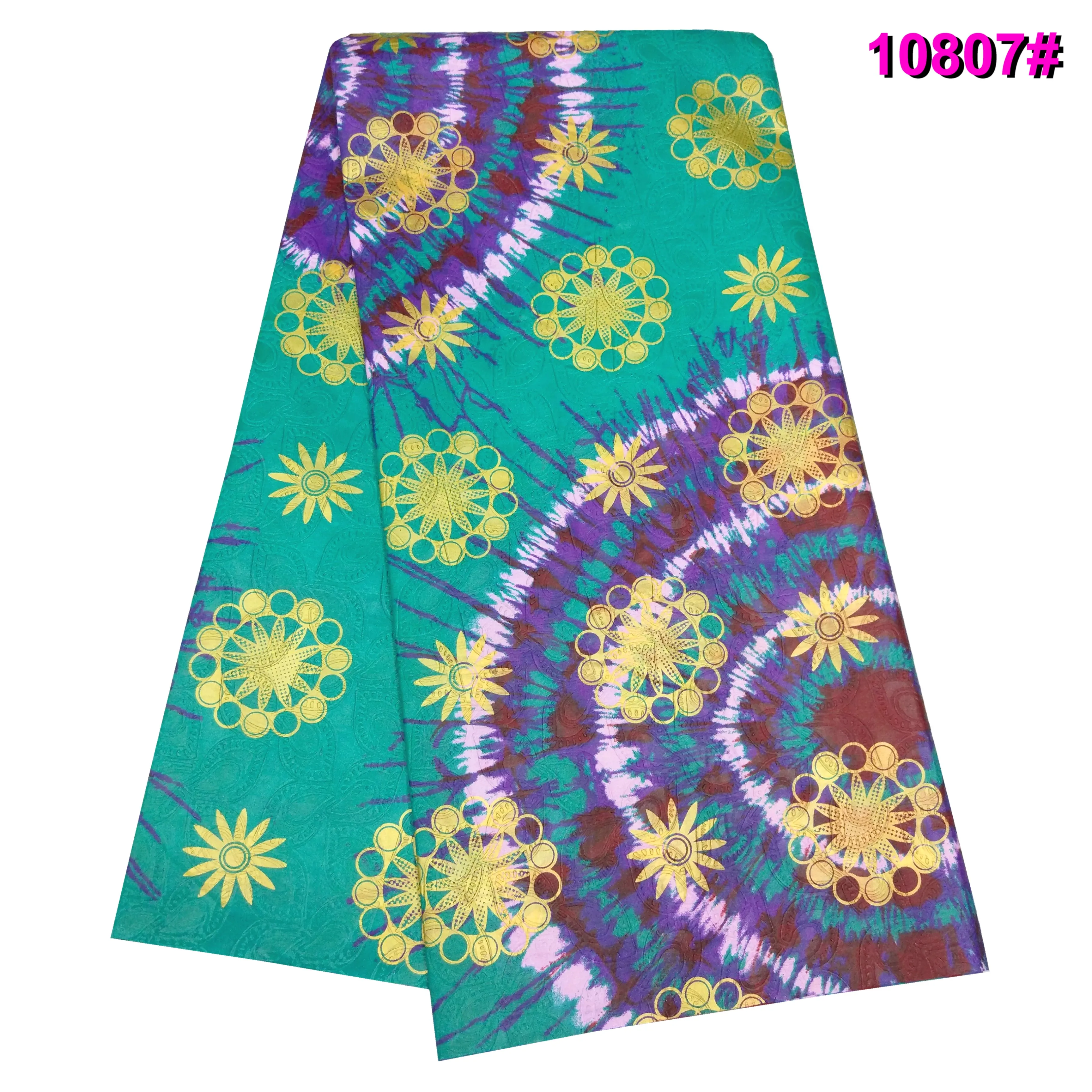 Unique Jacquard Pattern Bazin Riche Lace Fabric 5 Yards Coffee High Quality African Nigeria Women And Men Basin Garment Material | Дом и сад