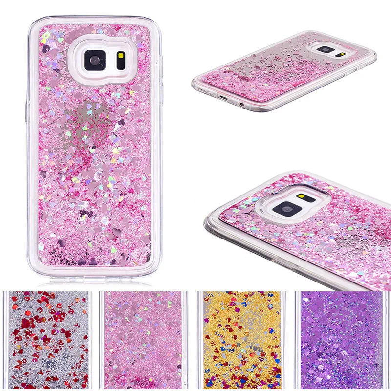 

Phone Cover for Samsung S7edge S 7edge G935F SM-G935F Case SM-G935fd for Samsung Galaxy S7 S 7 Edge G935FD Case TPU Mirror sand