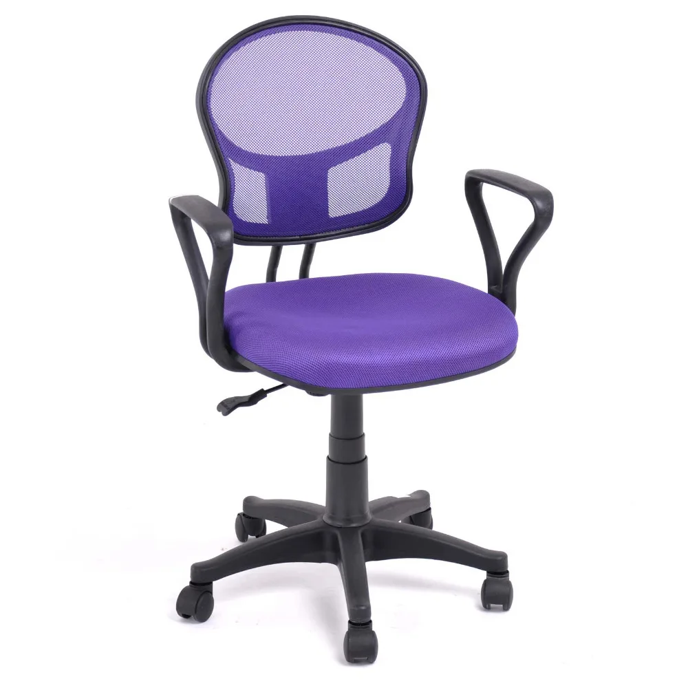 Aingoo Breathable Office/Computer Chair with arms with fabric pads Seat Height Adjustable 360 Degree Rotating Wheel Office Chair