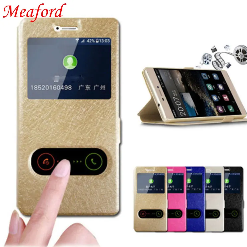 

Russian Honor7A Case For on Huawei Honor 7A Case 5.45" View Window Stand Leather Cover For Huawei Honor 7A A7 DUA-L22 Flip Case