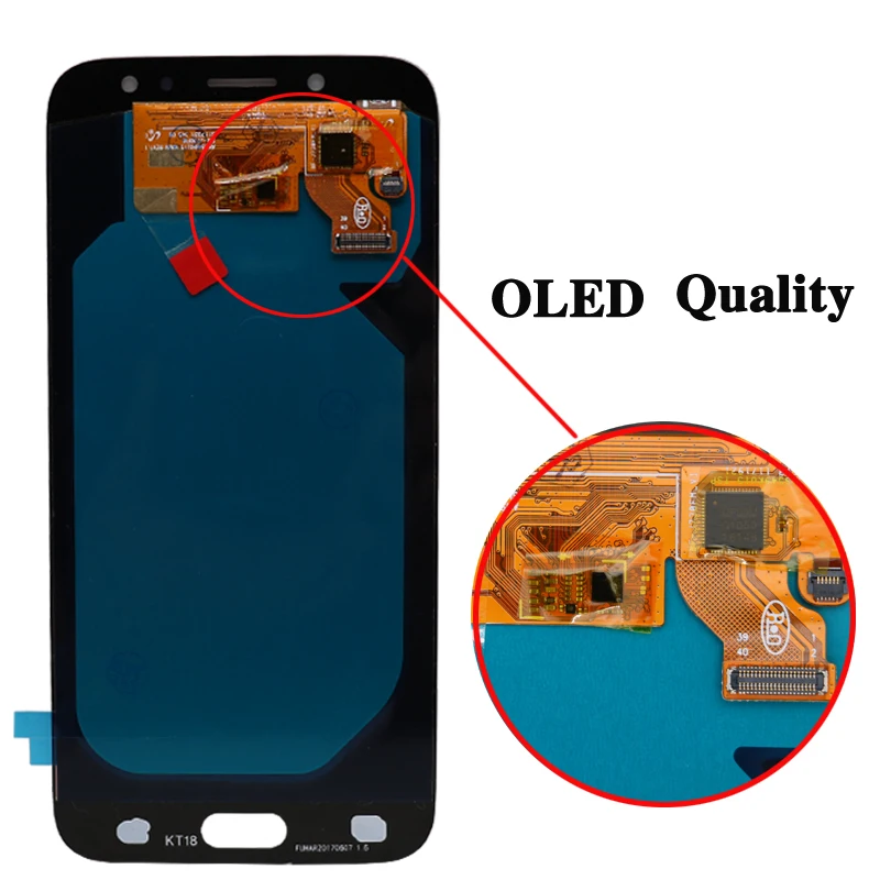 5," супер AMOLED дисплей для SAMSUNG Galaxy J7 Pro J730 J730F ЖК ...