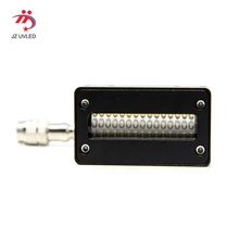 УФ лампа для отверждения чернил для Epson 2 ряда Dx5 печатающая головка планшетный принтер лак ультрафиолетовый свет гель Лечение COB светодиодный 395nm 60*15 мм