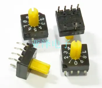 

5PCS/LOT FUJISOKU, Fuji, 0-9/10 bit rotary encoder, code switch, 8421C code, band DRS4010