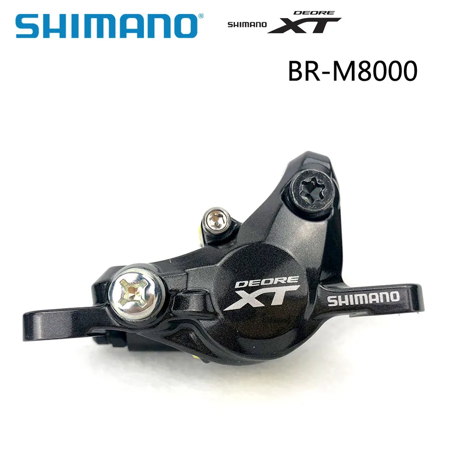 

Shimano DEORE XT BR M8000 Brake Caliper MTB Include J02A Resin ICE-TECH Pads & G02A Resin Pads (Non-heat sink) Original Box