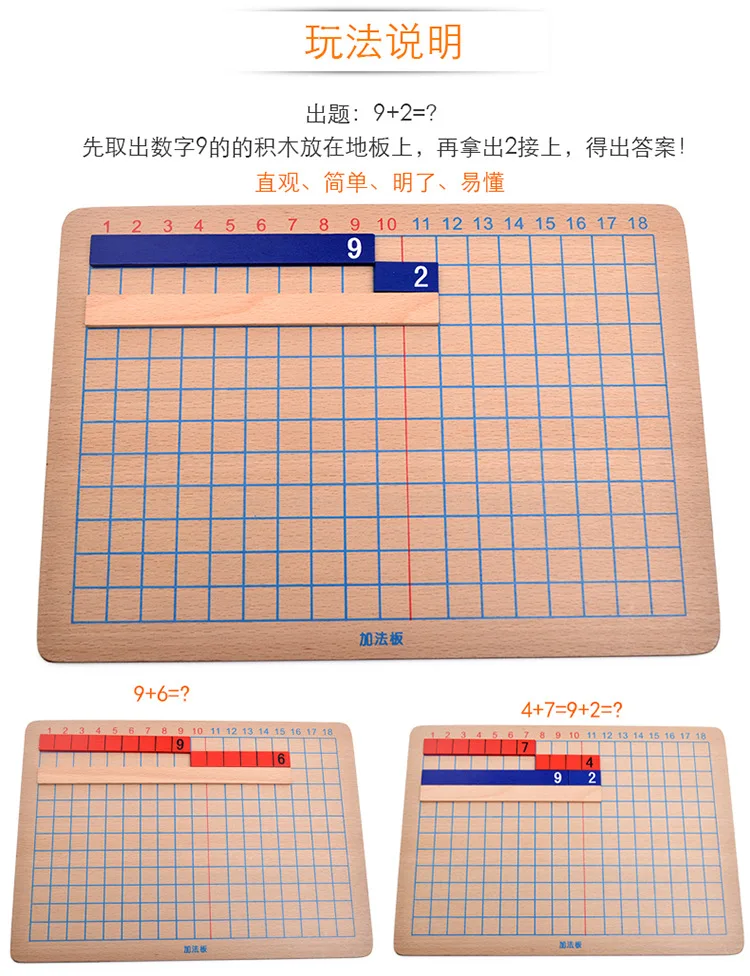 Деревянный Монтессори математика Образовательный материал зазубренный цилиндр блокирует Обучение Образование математические игрушки головоломки для детей