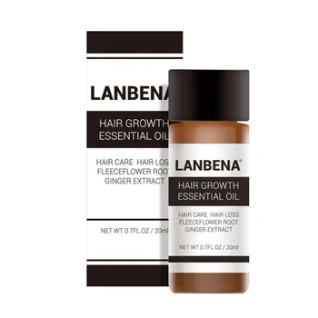 

LANBENA 20ml Fast Powerful Hair Growth Essence Products Essential Oil Liquid Treatment Preventing Hair Loss Hair Care Serum