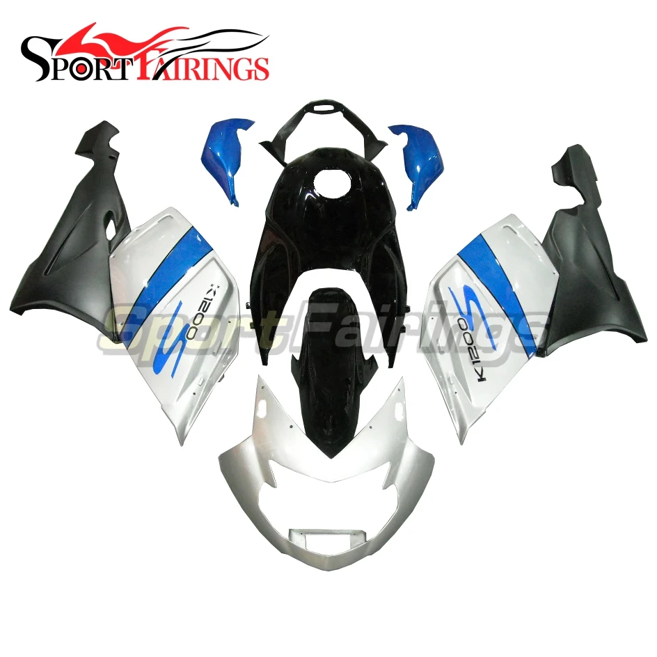 Motorcycle ABS Plastic Fairing Kit For BMW K1200S 05 06 07 08 K1200 S ...