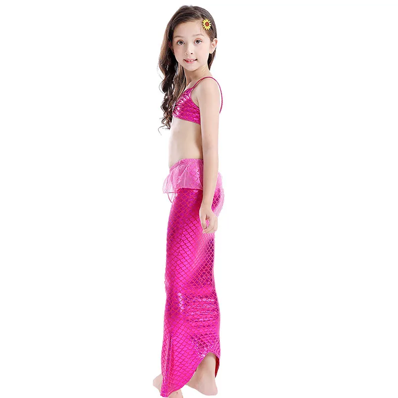 mermaid tail swimwear rose 5