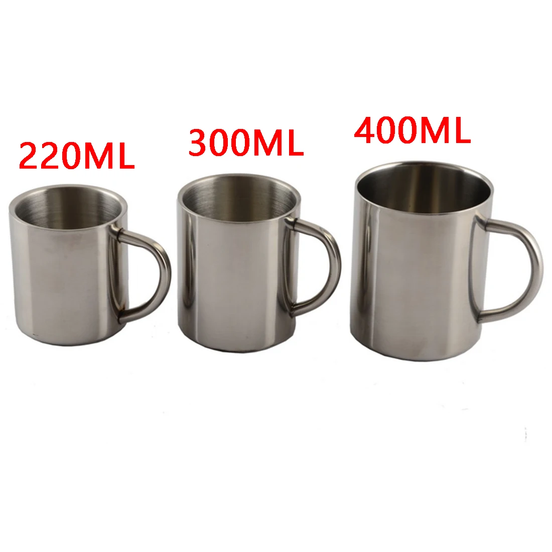 1pcs Useful 2ml 300ml 400ml Stainless Steel Portable Mug Cup Double Wall Travel Tumbler Coffee Mug Tea Cup Mug Cup Cup Fcup Fashion Aliexpress