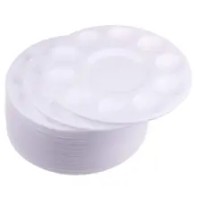 28 Pcs Paint Tray Palettes Plastic for Art Painting and Kids Decorating Cupcakes