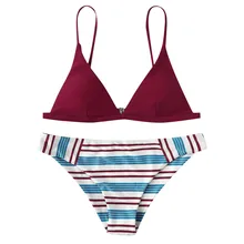 Женский сексуальный комплект бикини с низкой талией, Бразильский купальный костюм, купальник на косточках, мягкий сексуальный пляжный цветочный костюм, облегающий купальник z06