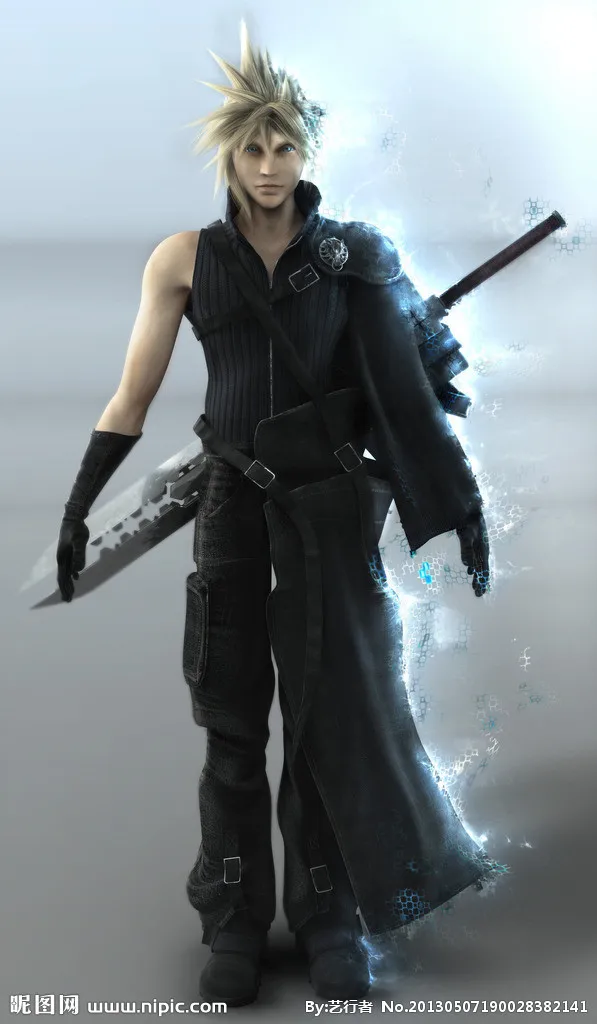 cloud strife final fantasy advent children