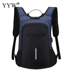 2019 рюкзак для ноутбука Usb зарядка Анти-кража рюкзак мужской рюкзак для путешествий непромокаемая школьная сумка для подростков Mochila пара