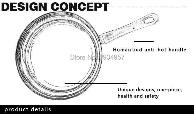 Сковорода Из Нержавеющей Стали 24 см, сковорода с антипригарным покрытием, сковорода для омлета, сковорода из нержавеющей стали для приготовления пищи на газе и индукции
