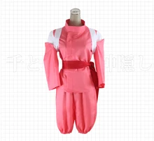 Nuevas Mujeres Cosplay Ropa Niñas de Chihiro Ogino Chihiro Chihiro Cosplay Carácter Cosplay Ropa Top + Pant + Accesorios