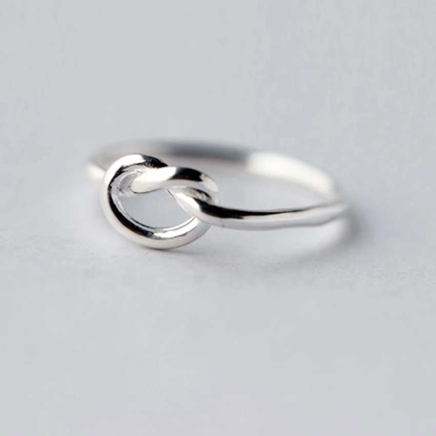 QIMING серебряные минималистичные кольца с сердечками для женщин, женские корейские ювелирные изделия, кольцо на палец, подарок на день рождения для девушек и женщин