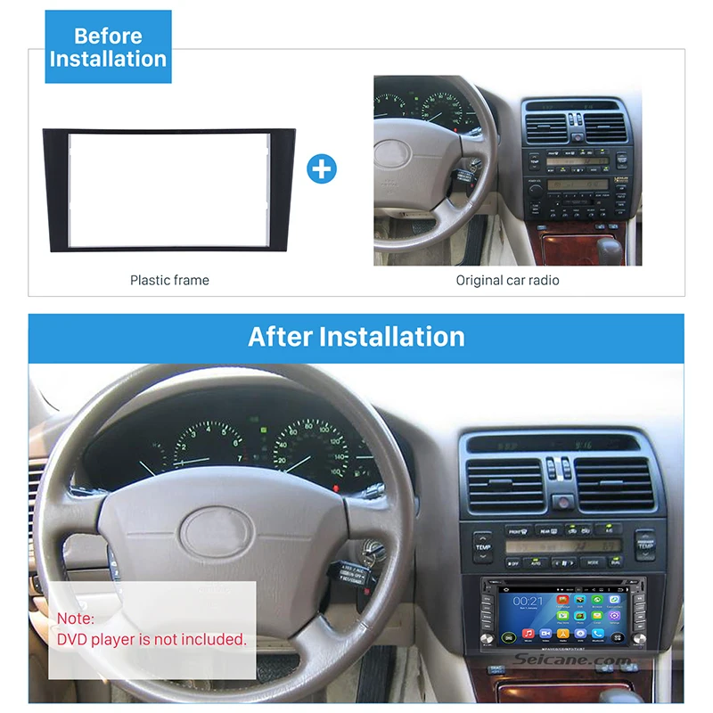 Seicane Double Din Mobil Stereo Radio 