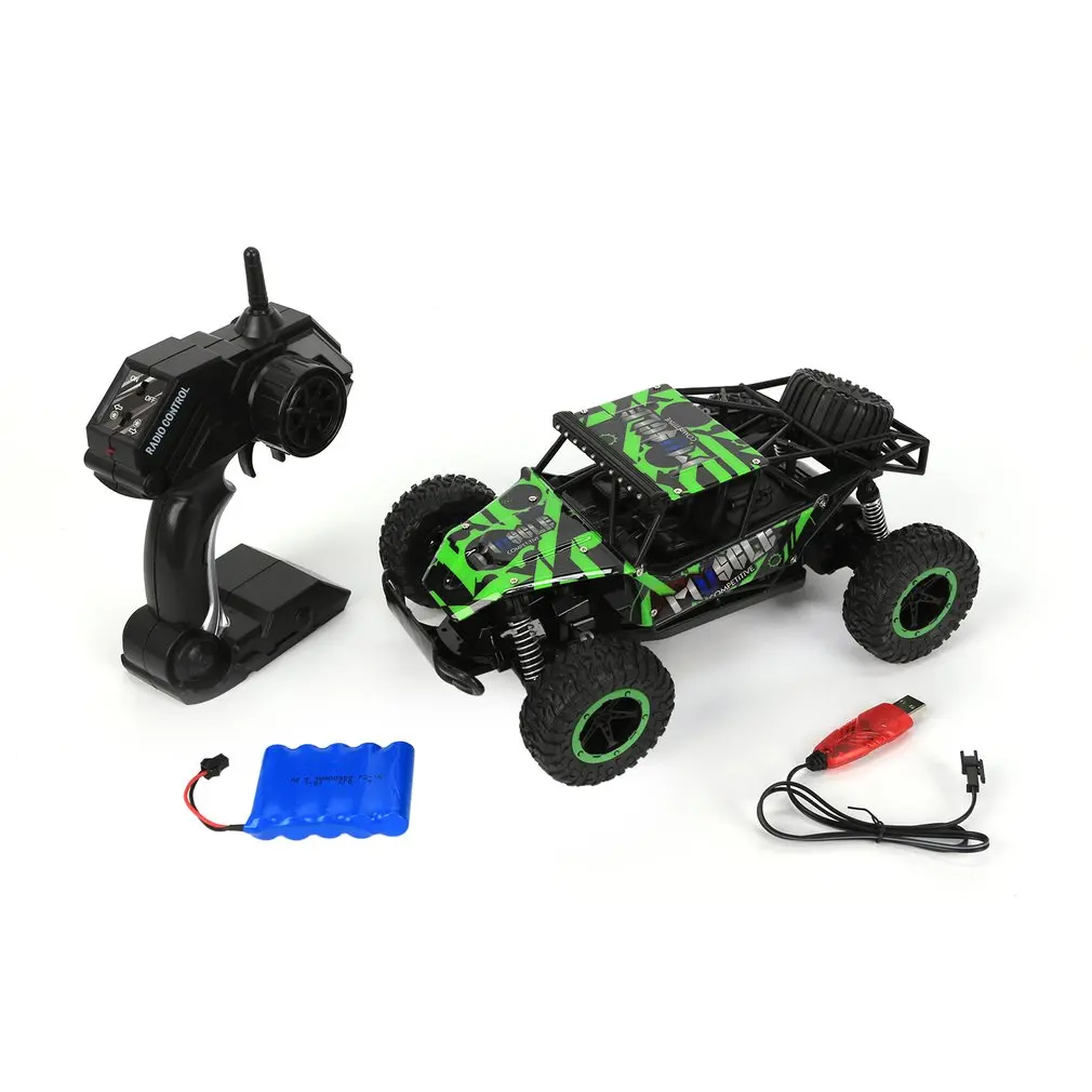 

28cm RC Car 1/16 4WD 25km/h Driving Car Double Motors Drive Bigfoot Car Remote Control Car Model Off-Road Vehicle Toy