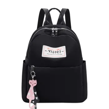 

022719 new hot lady nylon travel backpack female women leisure travel bag