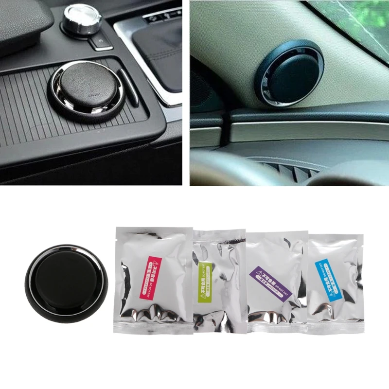 

Hot New Auto Car UFO Air Freshener Perfume Seat Flying Saucer Balm Flavor Fragrance Pad High Quality