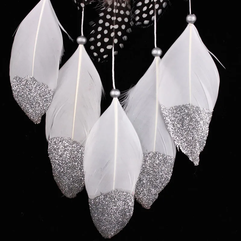 1pc NEW design parten handmade big dream catcher party ornaments new year home room decoration idea dreamcatcher pendent gift