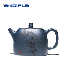 320 мл Исин аутентичный розовый набор для чая пуэр чайный набор кунг-фу знаменитое все сырье ручной работы руды Винтаж зеленый чайник Zisha горшок