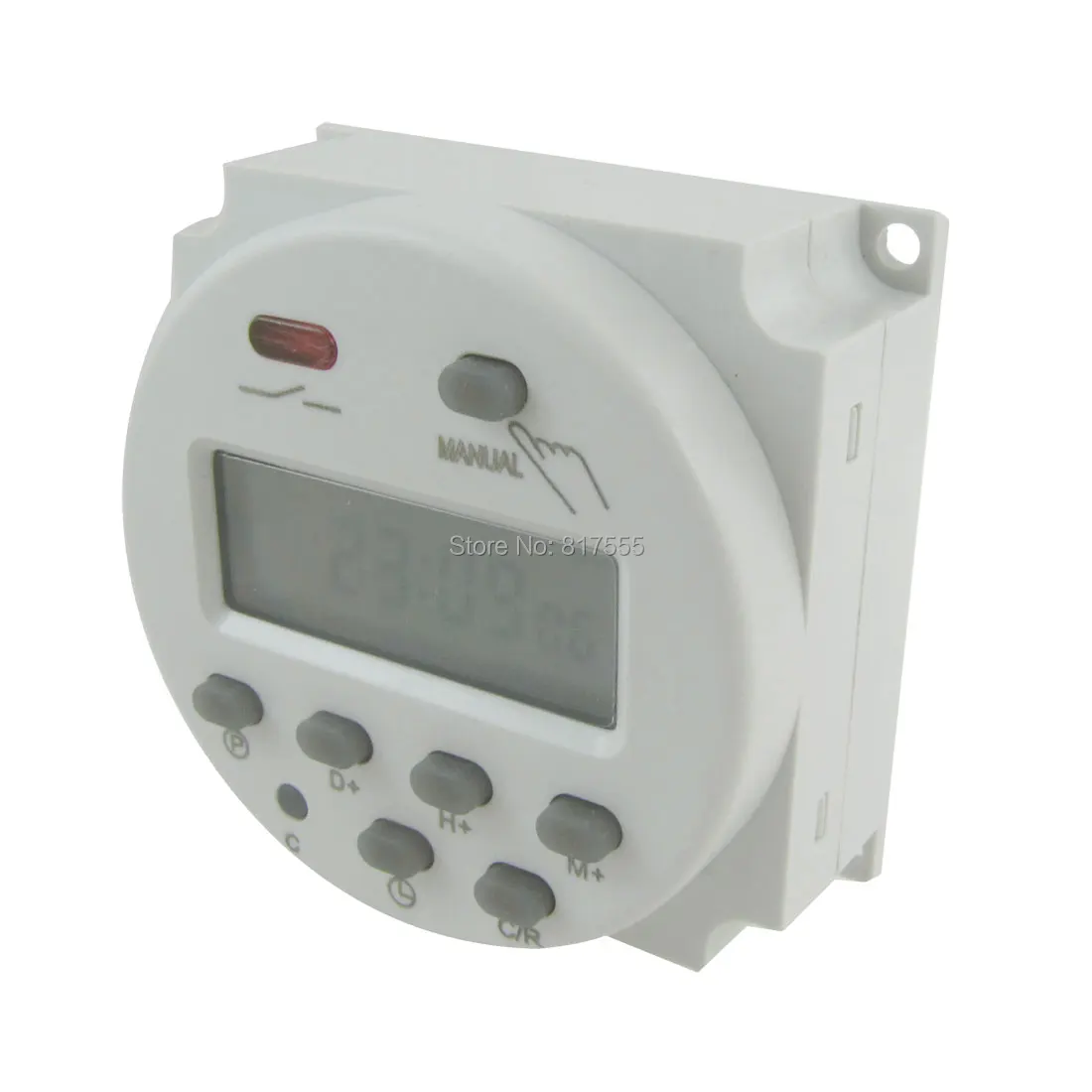 

DC 12V Digital LCD Power Programmable Timer Time Switch Relay 10A Amps