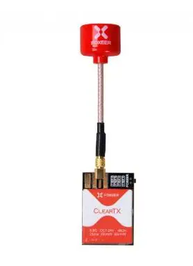 

Foxeer ClearTX 5.8G 48CH 25/200/600mW Adjustable Power Video Transmitter with Race Band & Pit Mode