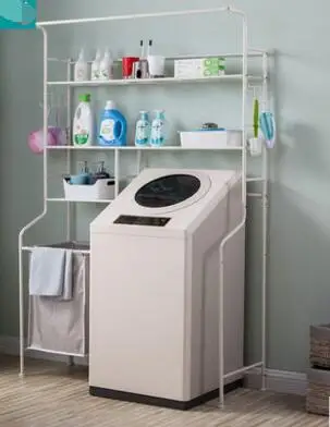 

Washing machine shelf balcony bathroom storage management rack landing multi-functional drum washing machine rack