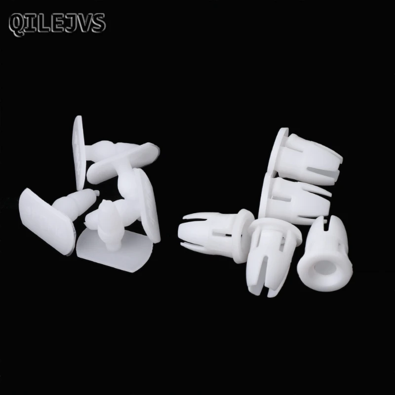 

QILEJVS 5 Pairs Car Bumper Fastener Trim Push Clip Panel Rivets For Mercedes Benz