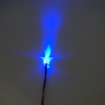 

High Quality 100pcs F5 5mm white/ green/Blue/pink/yellow Prewired Led Light DC12V Lamp with 20cm Cable Superbright