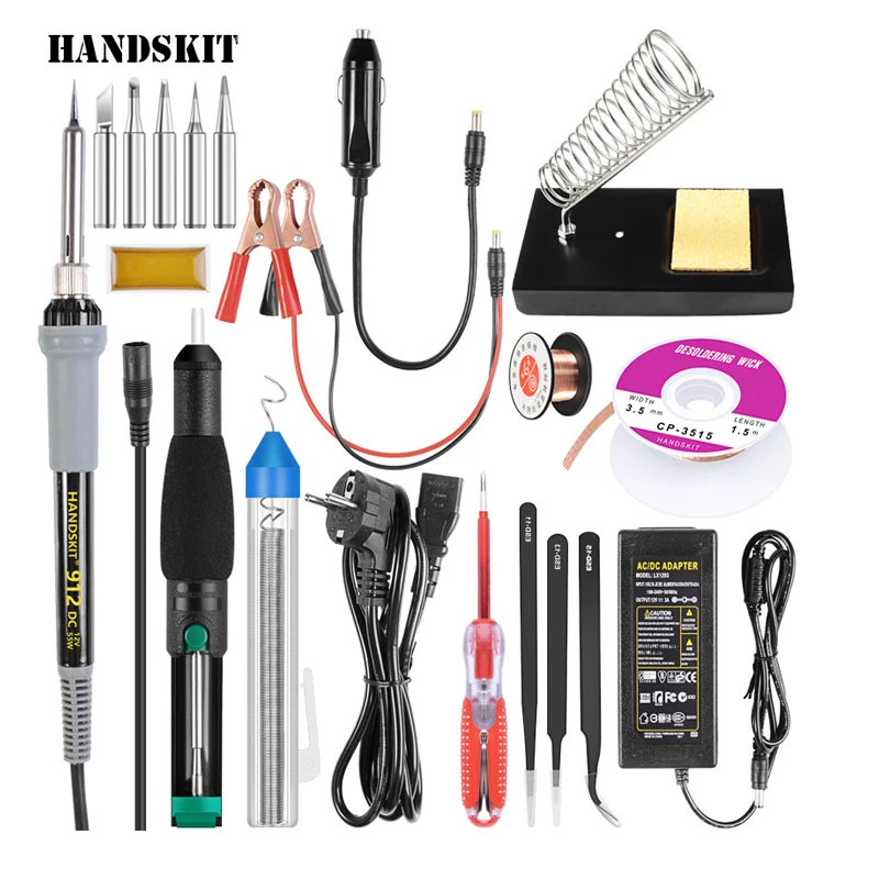 

12V 35W AC Electric Soldering Iron Internal Heat Welding Car Battery Low Voltage Power for Power Failure Emergency Incident