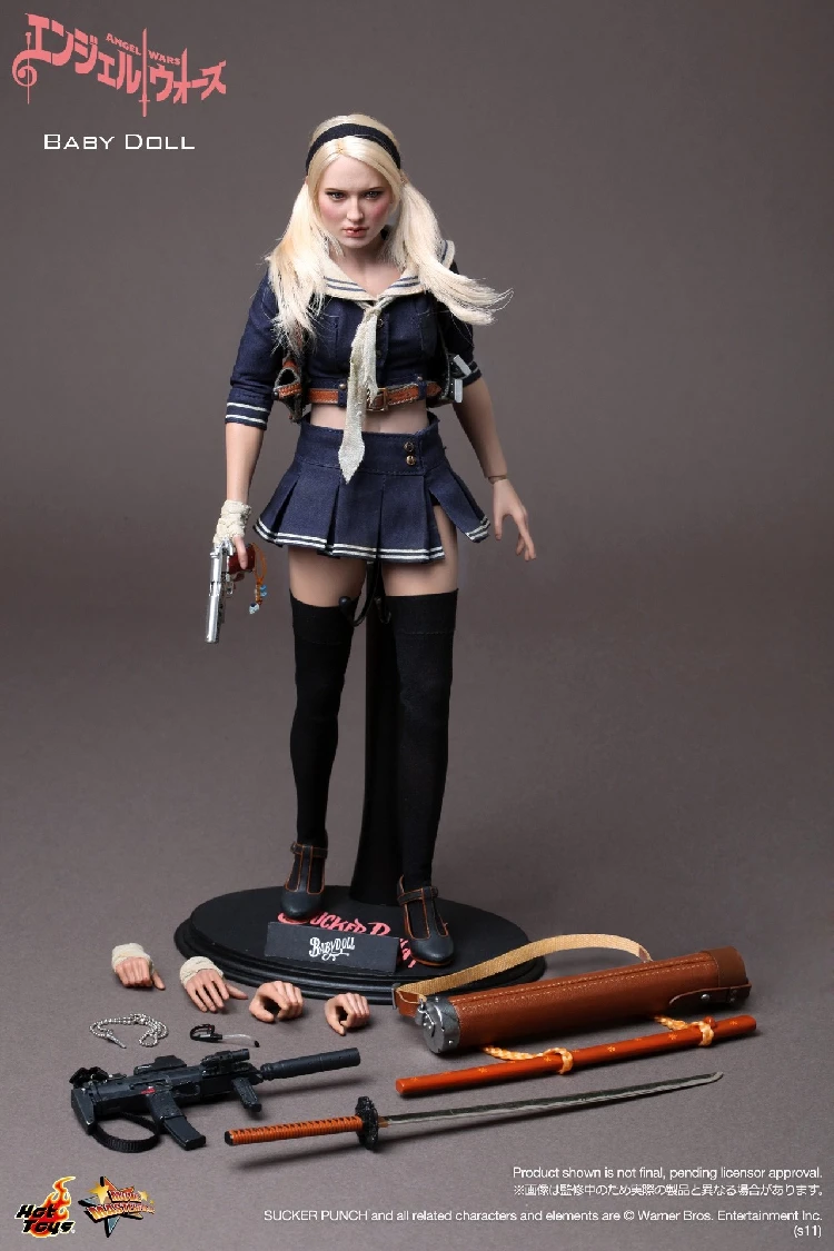 Горячие игрушки Hottoys HT sucker удар Кукла Эмили Браун Коллекционные Фигурки