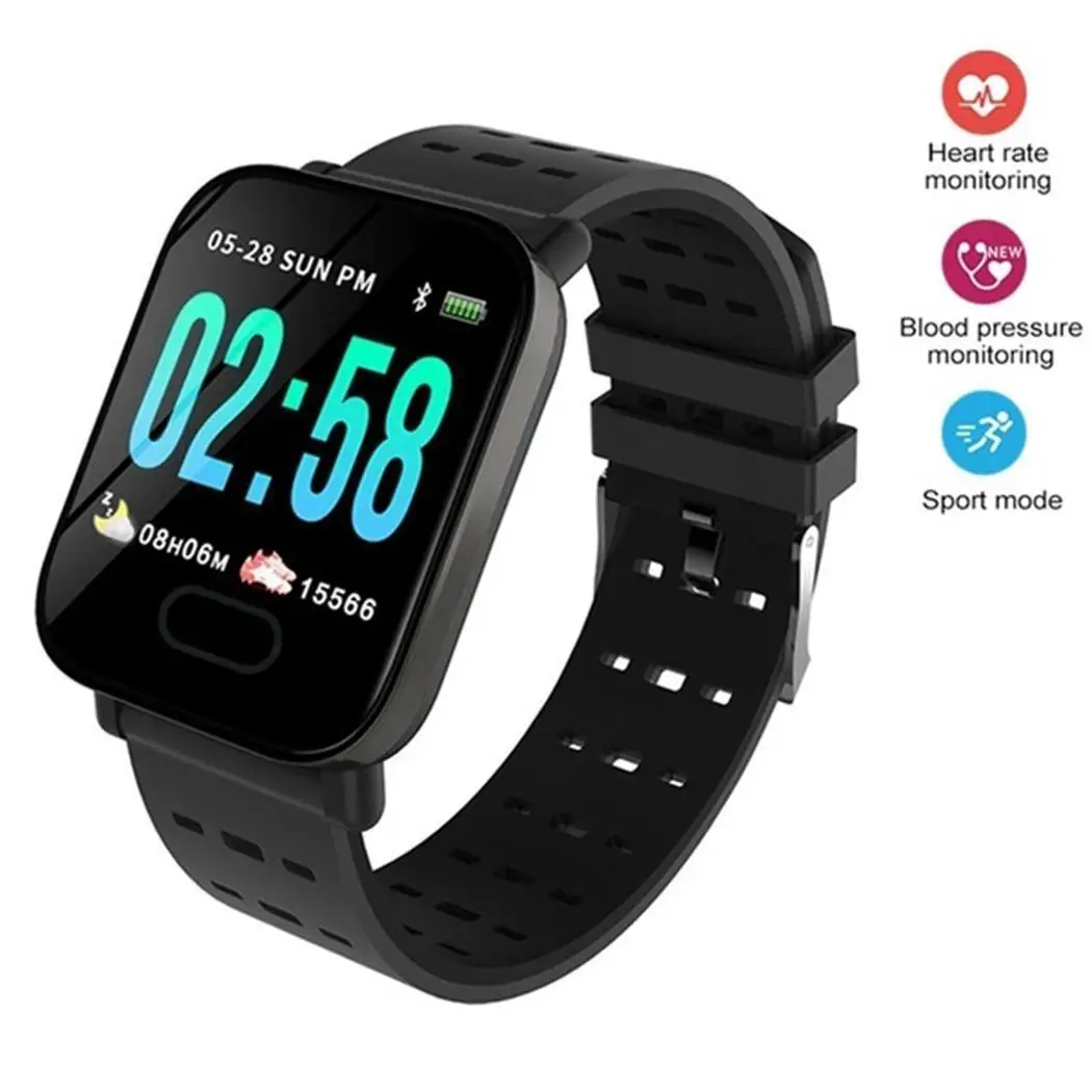 

Electronic Smart Watch Bracelet Band With Heart Rate Monitor Blood Pressure IP68 Waterproof Fitness Tracker Wrisatband Smart