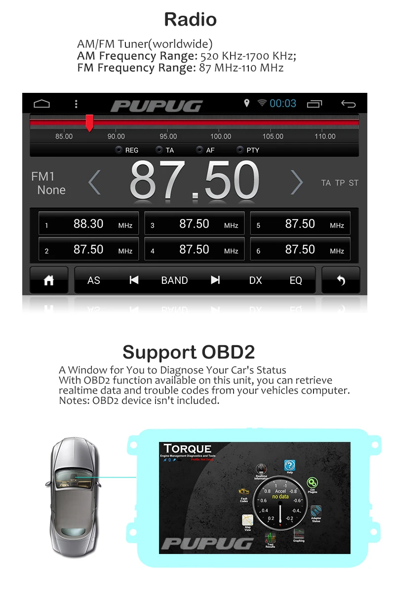 Perfect Android 5.1 Receiver Auto PC Stereo AMP Capacitive Map Car DVD Autoradio 4-Core OBD2 CanBus Radio GPS System For VW Volkswagen 5