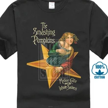 Футболка с надписью «Mellon Collie And The Infinite sadnesse», Повседневная футболка, Мужская Классическая футболка с коротким рукавом и рисунком