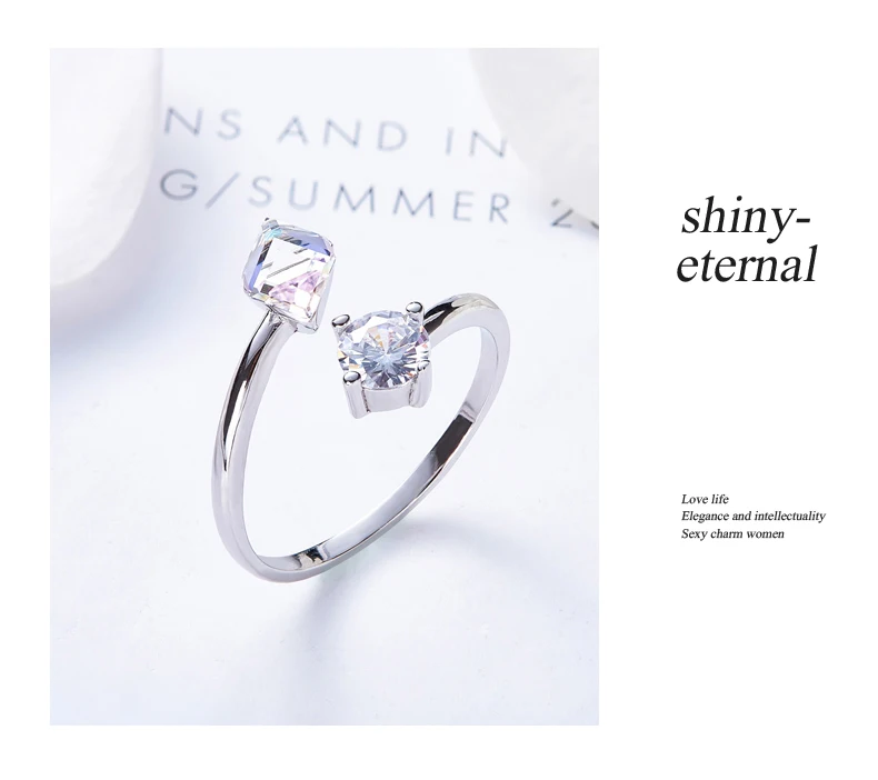 Swarovski Cube Crystals Rings (15)