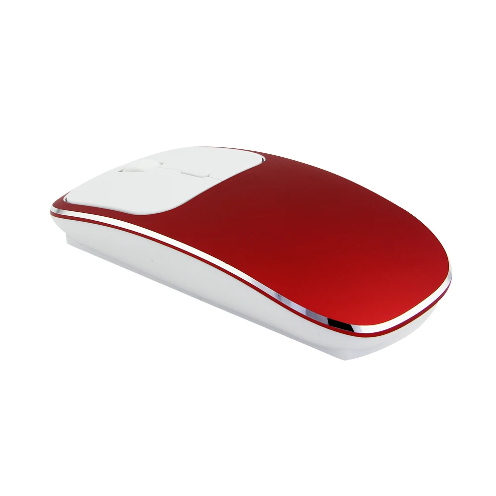 CHUYI 2.4G Wireless Rechargeable Mouse Silent Ultra-thin Mouse With Type-c Mute Portable Computer Gaming Mause For Laptop