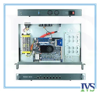 

High cost-effective 1U router / firewall server with Atom D525,6*Intel 82583V 1000mbps Lan MB,120W PSU
