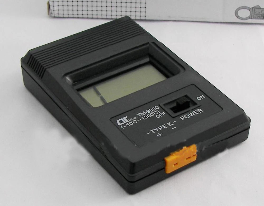 

5sets/lot TM-902C K Type Temperature test equipment with Probe digital Thermometer