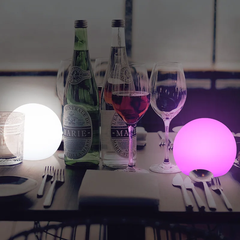 

2018 New Remote Control 7 Colors Changes Warm White USB Rechargeable LED Night Light DC5V Table Lamp For Bar Counter/Bedroom/KTV