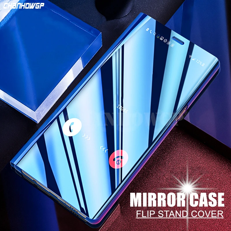 

Smart Mirror Case For Xiaomi Pocophone F1 Mi A2 Lite A1 6 8 SE Redmi 5 Plus S2 Note 3 5 Pro Note 5A Prime Note 4 4X Global Cover