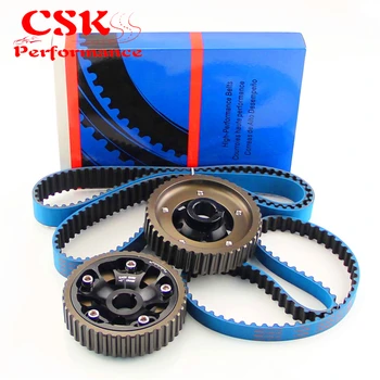 

Adjustable Black Cam Gears w/ Timing Belt Fits For 93-01 Honda Prelude H22 DOHC VTEC Black/Red/Blue