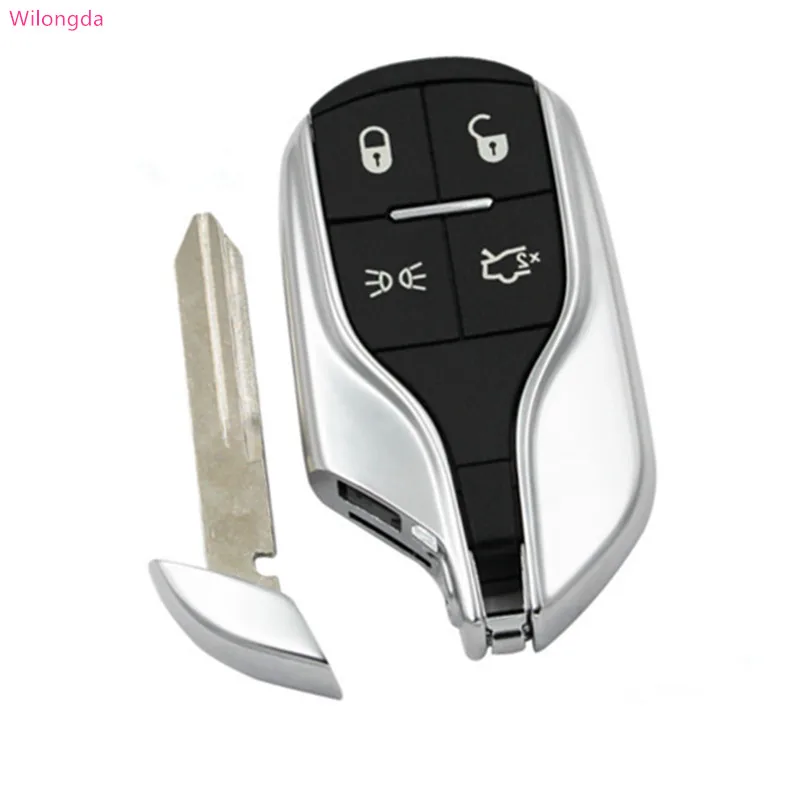  Wilongda Keyless auto key 4 Tasten Smart Remote Key 433mhz id46 chip Für Maserati fernbedienung sch